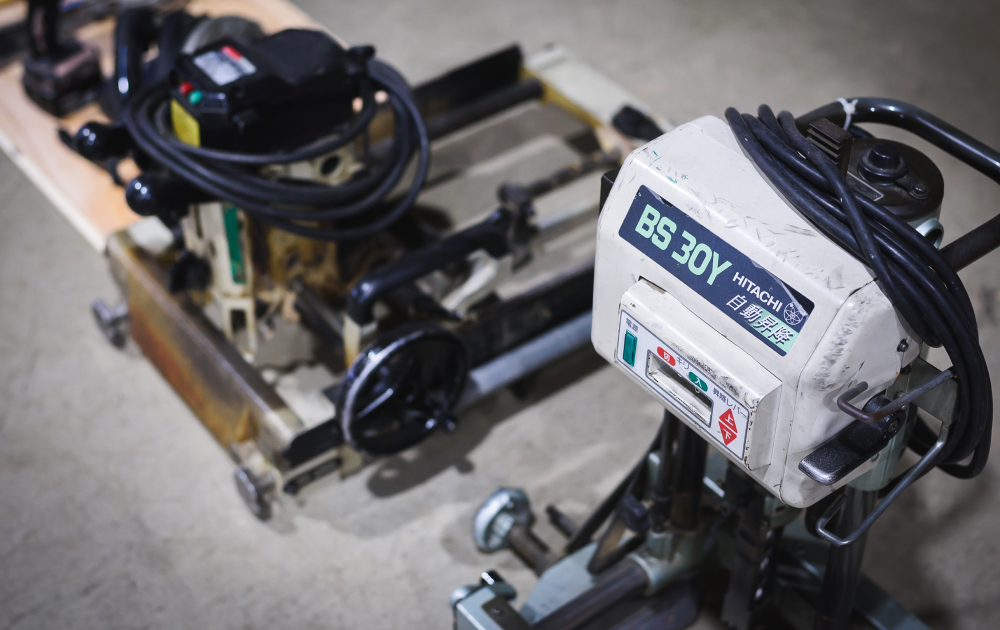 多様な木材加工機械